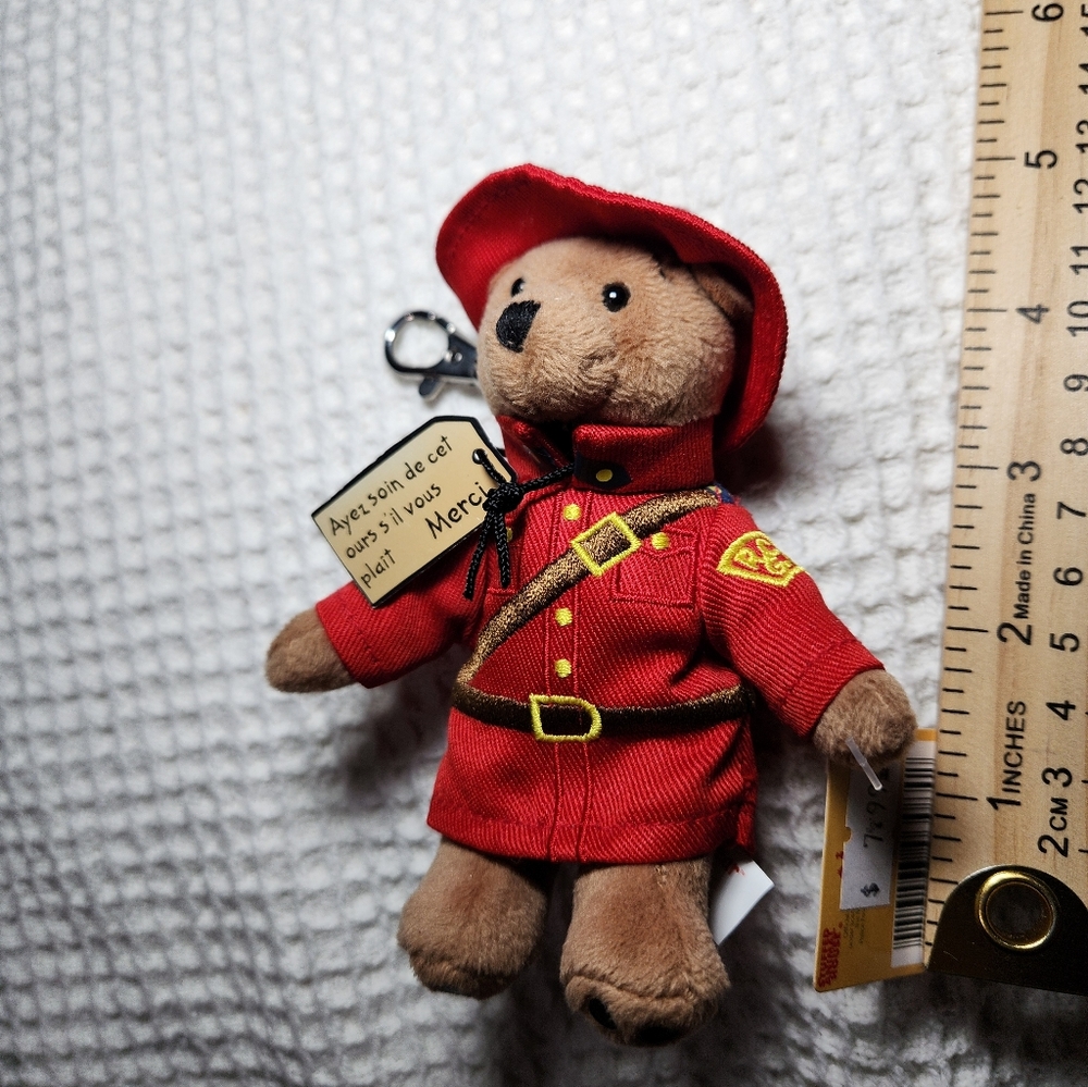 Paddington Bear Keychain with Red Coat 2016 NWT - Picture 5 of 8